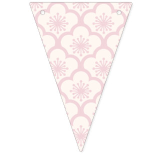 Sanfte Sakura-Röte Rosa - Neutral Wimpelkette