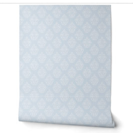 sanfte, sanfte, blaue Trendfarbe Tapete
