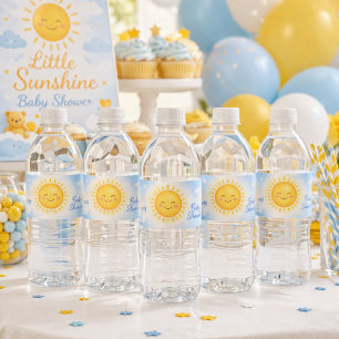 Sanfte Sonnenschein-Himmelwolken-Baby-Shower-Flasc