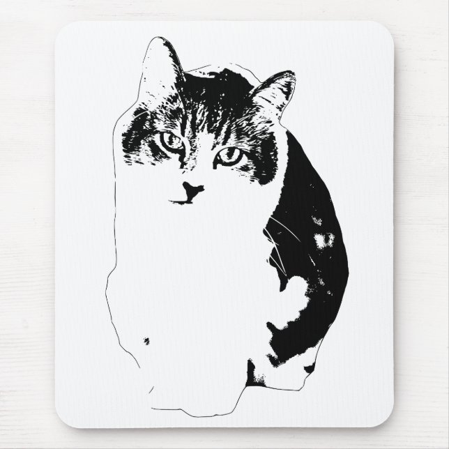 Sanfter moderner Fokus Mousepad (Vorne)