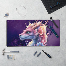 Sanfter Wächter-Drache. Schreibtischunterlage