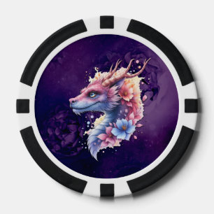 Sanfter Wächterdrache. Pokerchips