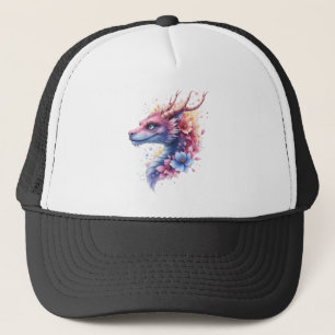 Sanfter Wächterdrache. Truckerkappe