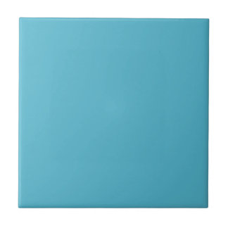 Sanftes Cyan Fliese