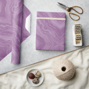 Sanftes Lila & Violett Geschenkpapier