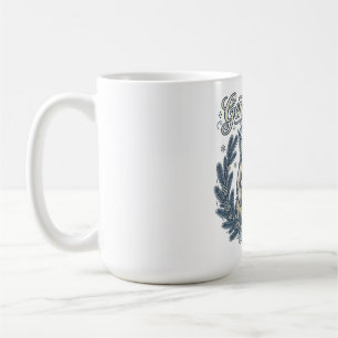 Sanftes Riesen-Maine-Coon-Katze-Design Kaffeetasse