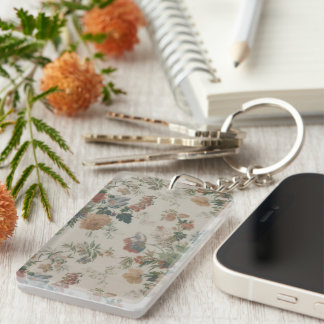 Sanftes Rosa Aquarell – Chic Accessoire für den Al Schlüsselanhänger