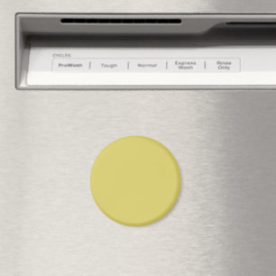 Sanftes Warmgelb Magnet