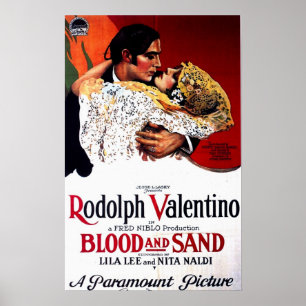 Sang et sable, affiche du film Valentino