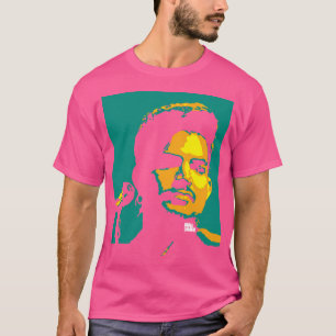 Sänger Adam Lambert. Adam Mitchel Lambert. An Amer T-Shirt