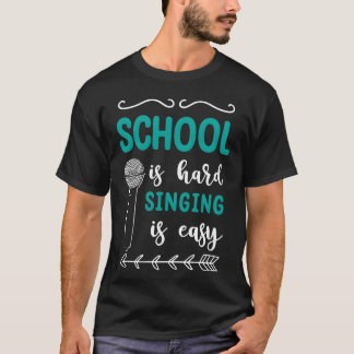 Sänger Melody Passion Freund T-Shirt