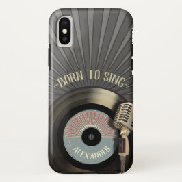 Sänger Retro Mikrofon und Vinyl 45 title_seo2