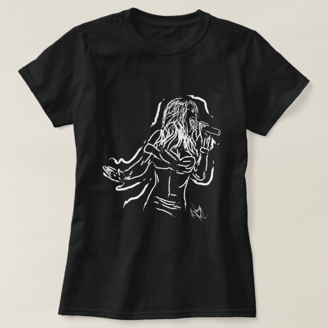 Sänger T-Shirt (Design vorne)