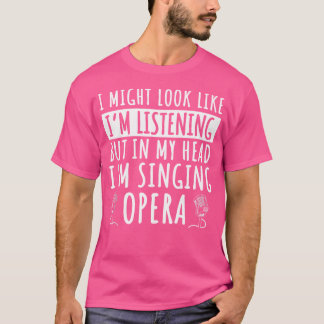 Sängerin Künstler Musiker Vocalist Soloist Music S T-Shirt