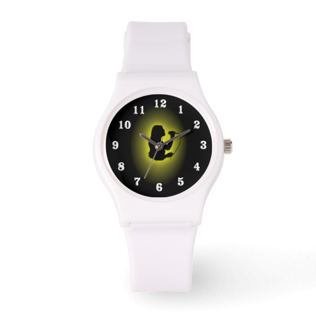 Sängerin Spot Armbanduhr (Vorderseite)