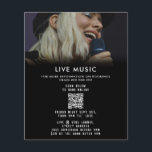 Sängermusikfestival Foto Promotion Flyer<br><div class="desc">Ein wunderschönes Design mit 1 Ihrer eigenen Fotos und Ihrem QR Code. Dieser elegante Flyer ist ideal für jeden. Eine einfache und berufliche Art,  jeden über Ihre nächste Veranstaltung zu informieren. Personalisieren Sie Ihre Daten,  um Ihren eigenen,  einzigartigen Flyer zu erstellen.</div>