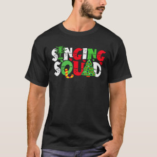 Sängertrupp Familie passende Gruppe Weihnachten Si T-Shirt