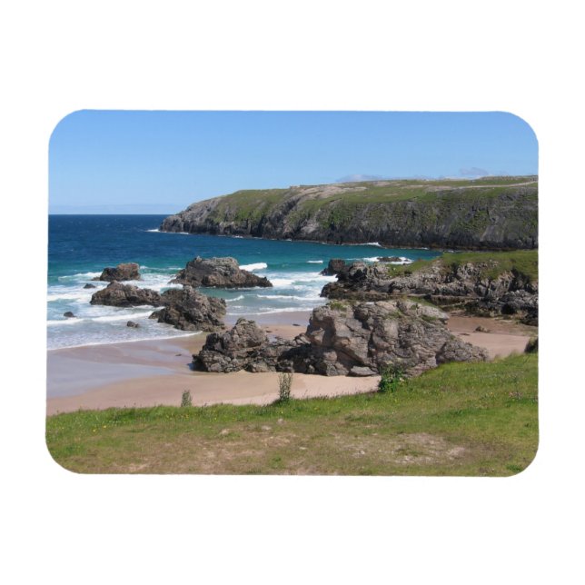 Sango Bay, Durness, Schottland Magnet (Horizontal)