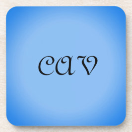 Sangria Cornflower Blue Getränkeuntersetzer