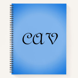 Sangria Cornflower Blue Notizbuch