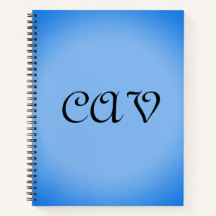 Sangria Cornflower Blue Notizbuch