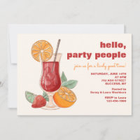 Sangria Glass Party