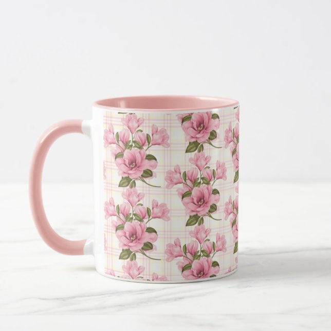 Sangria Lemonaide Punch Kariert Tasse (Links)