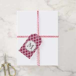 Sangria marokkanische Tile mit individualisierbare Geschenkanhänger