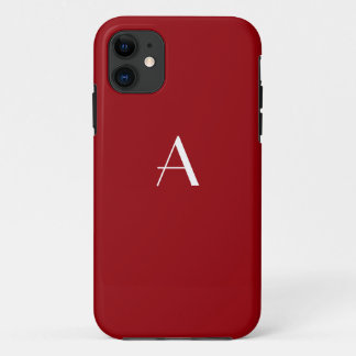 Sangria Red Monogram iPhone 5 Fall title_seo2