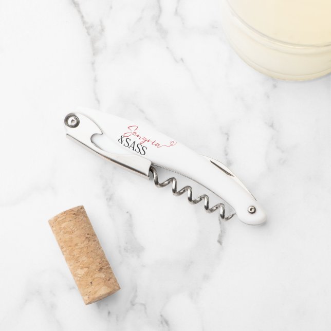 Sangria & Sass Kellnermesser (Vorderseite)
