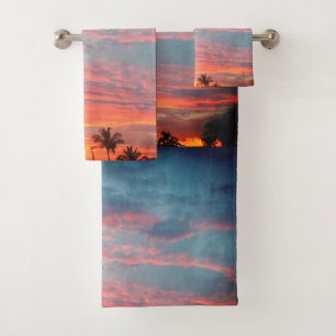 Sangria Sonnenuntergang Handtuch Set