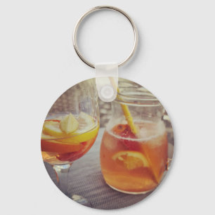 Sangria und Sonnenschein Schlüsselanhänger