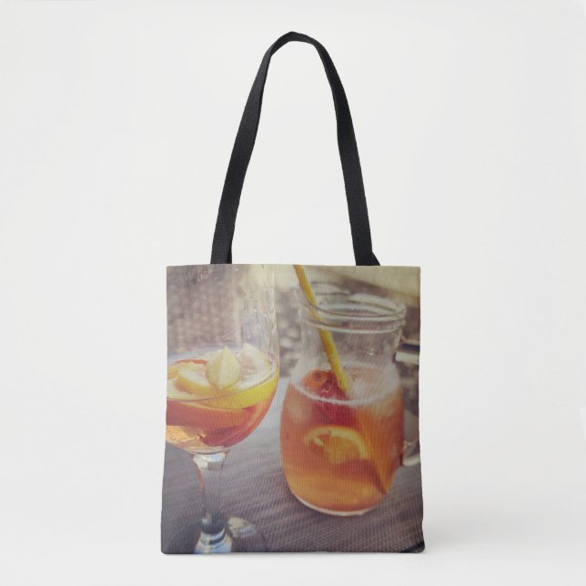 Sangria und Sonnenschein Tasche (Vorderseite)