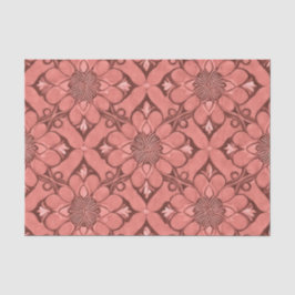 Sangria Viktorianische Blume Lattice Design Style Seidenpapier