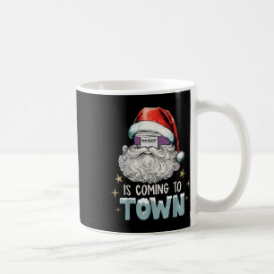 Sani Cloth Kommt In Die Stadt Hässliche Weihnachts Kaffeetasse