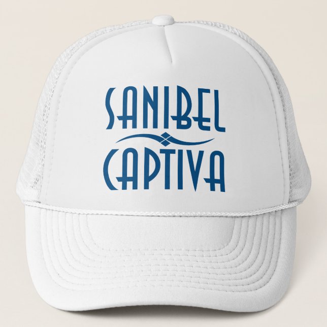 Sanibel Captiva Inseln Florida Truckerkappe (Vorderseite)