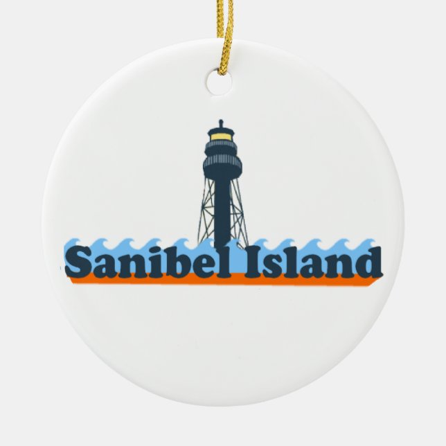 Sanibel Insel Keramikornament (Vorne)