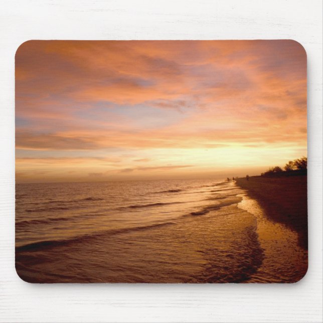 Sanibel Insel-Sonnenuntergang Mousepad (Vorne)