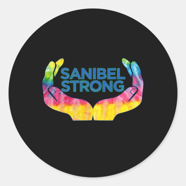 Sanibel Island Fl Sanibel Island Strong Runder Aufkleber (Vorderseite)