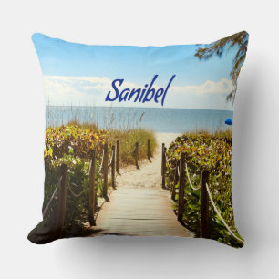 Sanibel Island Florida Beach Ocean Kissen