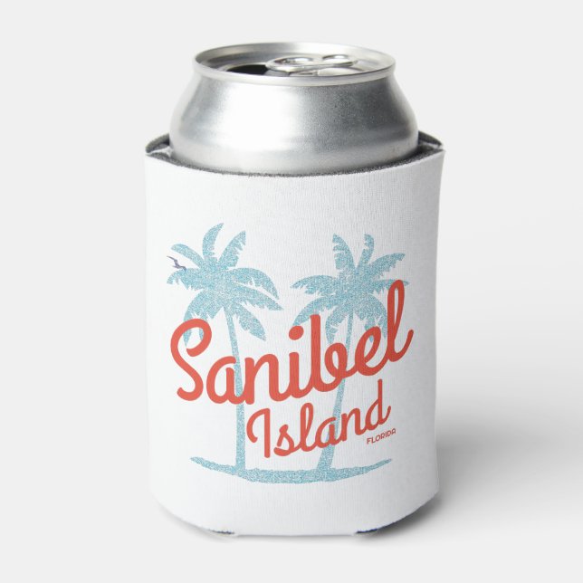 Sanibel Island Florida Golf Coast Souvenir Dosenkühler (Kanne Vorderseite)