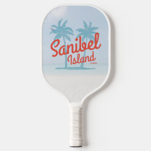 Sanibel Island Florida Golf Coast Souvenir Pickleball Schläger