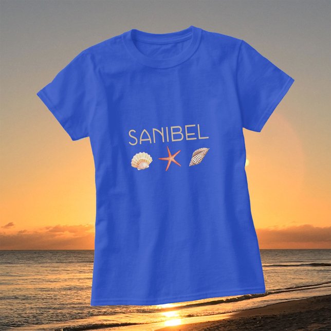 Sanibel Island Florida Muscheln T-Shirt (Von Creator hochgeladen)