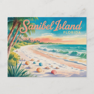 Sanibel Island Florida Postkarte