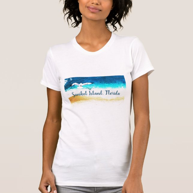 Sanibel Island Florida Shirt (Vorderseite)