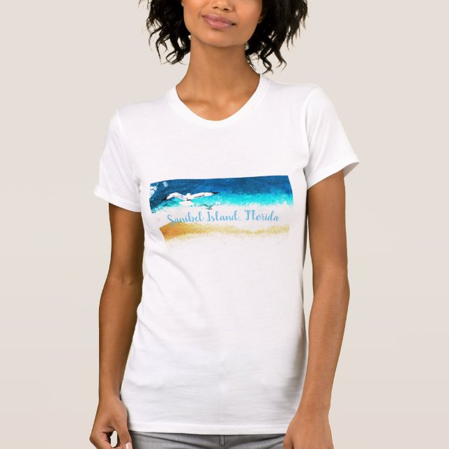 Sanibel Island Florida Shirt (Vorderseite)