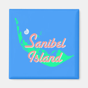Sanibel Island Kontur Design Magnet