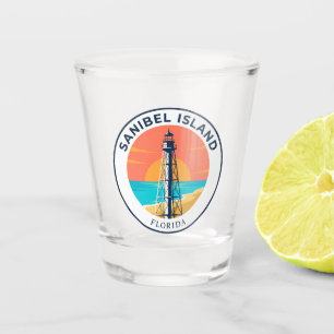 Sanibel Island Leuchtturm USA Schnapsglas