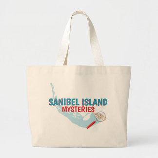 Sanibel Island Mystery Strandtasche Jumbo Stoffbeutel