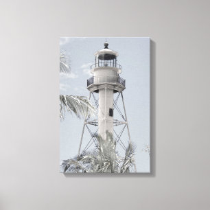 Sanibel Leuchtturm Canvas Print Leinwanddruck